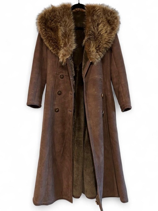 Burberry Jackets & Blazers - Vintage 70s Burberrys Californian Spring Lamb Shearling Coat